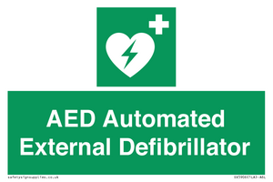 AED Automated External Defibrillator